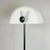 Metal Italian Modern Floor Lamp in Matt Glass Lampshape and Black Metal, 1980s For Sale - Image 7 of 18