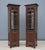Pair of exceptional Vienna Secession solitaire cabinets, produced in Austria-Hungary circa 1910. These pieces embody the...