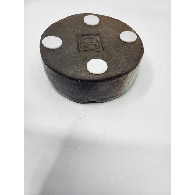 Vintage Ceramic Stoneware Ashtray, 1950s For Sale - Image 4 of 13