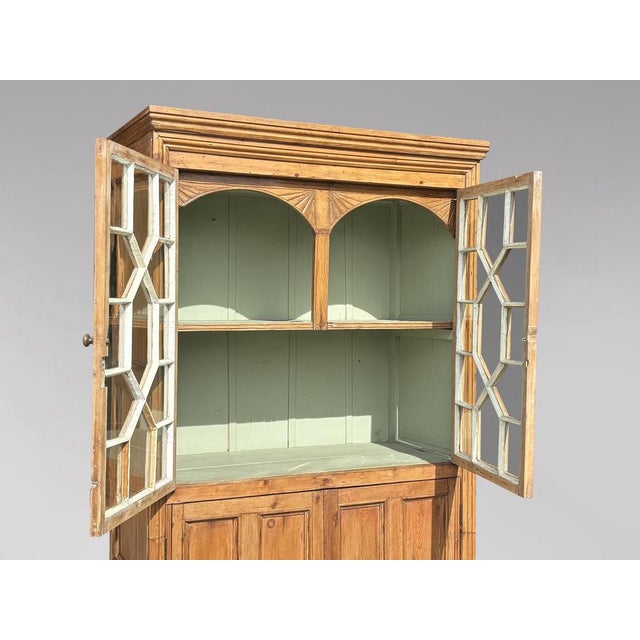 Antique Country House Georgian Pine Cabinet, 1800 For Sale - Image 3 of 11