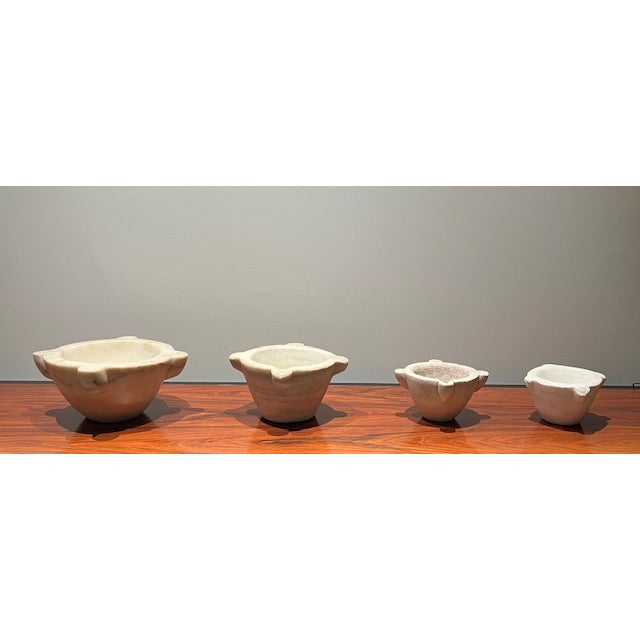 Marble Mortars from 18th Century - Set of 4 For Sale - Image 18 of 18