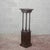 Dark Wood Turned Entrance Plant Stand For Sale - Image 6 of 16