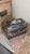 Materials: Papier mâché / lacquered wood, mother of pearl inlay, gilt decoration, brass hardware, green velvet, cut...