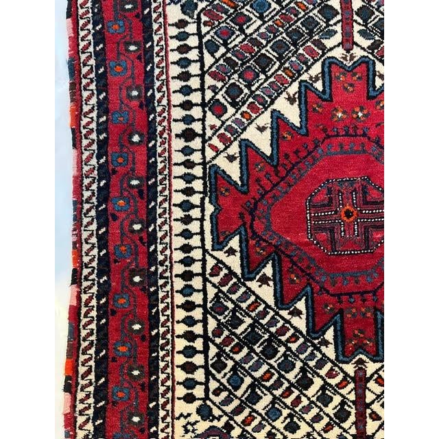 Persian 1970s Persian Shiraz , 2'8" X 3'3" For Sale - Image 3 of 5