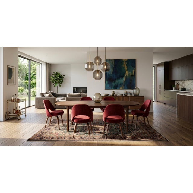 Conference Chairs by Eero Saarinen for Knoll, Italy, 2018, Set of 6 For Sale - Image 6 of 16