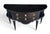 Elegant and timeless, this demi-lune server beautifully blends Hollywood Regency glamour with French Neoclassical...