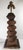 American Early 20th Century American Folk Art Tramp Art Polychrome Table Lamp For Sale - Image 3 of 13