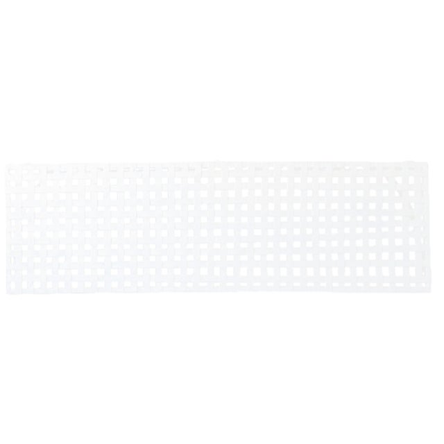 Metal Vintage Woven Metal Lattice Wall Shelf For Sale - Image 7 of 8