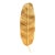 Vintage Monumental Woven Rattan Palm Frond For Sale
