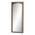 19th Century France Art Nouveau Amber Wood Mirror For Sale