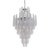 Murano Glass Pendant Light with White Teardrop from Justfurnituress SRL For Sale - Image 9 of 12