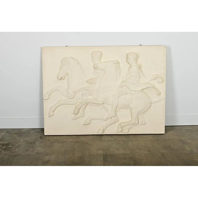 Mid 20th Century French Vintage Reproduction Parthenon Frieze Panel For Sale - Image 5 of 12