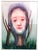 This is a unique multi colored abstract portrait painting signed by the artist. Moody and quirky, a conversation piece for...