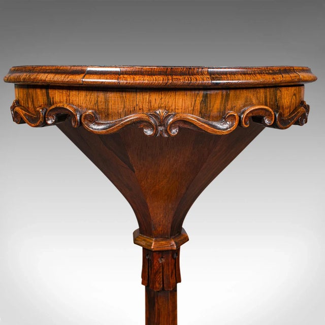 Wood 1830s Antique William IV Sewing Table For Sale - Image 7 of 12