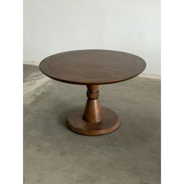 W48 H30.5 KC28 Our slightly larger version of our pedestal base table, the Forma features a sculptural architectural form...