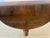 Faux Gold Leaf & French Polished Demilune Console For Sale - Image 10 of 11
