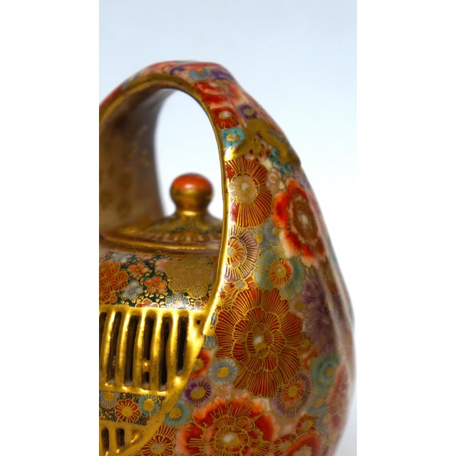 Antique Satsuma Cricket Cage For Sale - Image 9 of 18