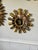 Mid 20th Century 12" French Giltwood Sunburst Mirror With Mirror Inlays For Sale - Image 14 of 17