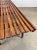 Restored Mid Century Modern George Nelson Style Wood Slat Bench / Coffee Table For Sale In New York - Image 6 of 10