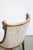 Cream French Empire Style Swan Chair, 1980s For Sale - Image 8 of 12