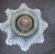 Glass Large Fenton Opalescent Hobnail Ruffled Edged Bow Early 20th Century L For Sale - Image 7 of 12