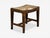 1960s Pierre Jeanneret, Rectangular Low Stools, Teak, Cane, Chandigarh, India, 1960s For Sale - Image 5 of 10