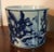 White Early 20th Century Chinese Porcelain Pot with Kangxi Landscape For Sale - Image 8 of 11