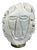 Sculptural Abstract Face Table Lamp in Marble, 20th Century For Sale