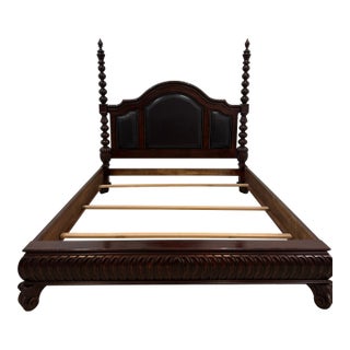 Attributed to Lane Home Furniture National Geographic Collection King Size Bed For Sale