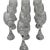 Vintage Set of 10 Baccarat Neptune Crystal Water Goblets 8¼" Discontinued Signed Made in France 1988-1993. Each Approx....