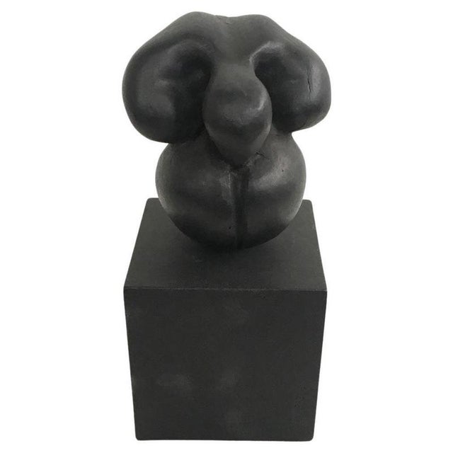 Patrizia Guerresi, Italian Black Abstract Sculpture, 1988, Aluminum For Sale - Image 16 of 16