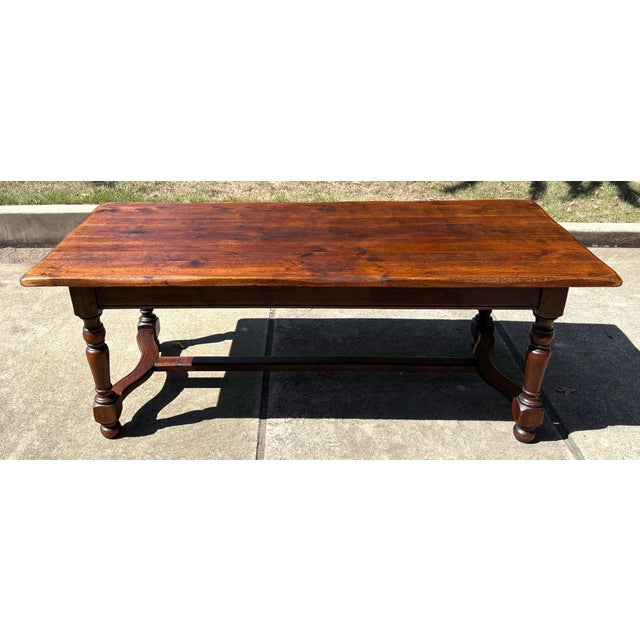 Very nice French country dining farm style table!