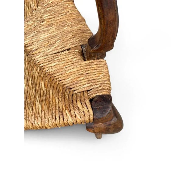 Louis XV Venetian Armchair in Walnut For Sale - Image 13 of 18