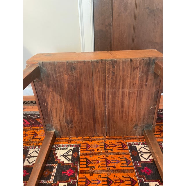 Sienna Rustic Pine Slant Top Writing Desk For Sale - Image 8 of 8