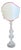 Clear Murano Glass Floor Lamp by Antonio Seguso, 1980s For Sale