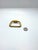 Hickory Chair Med Ring Pull Satin Brass. Classic Contemporary Design.