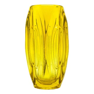 Postmodern Vase from Inwald Glasswork, Czechoslovakia, 1930s For Sale