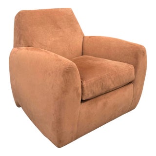 Art Deco Style Lounge Chair by Dakota Jackson For Sale