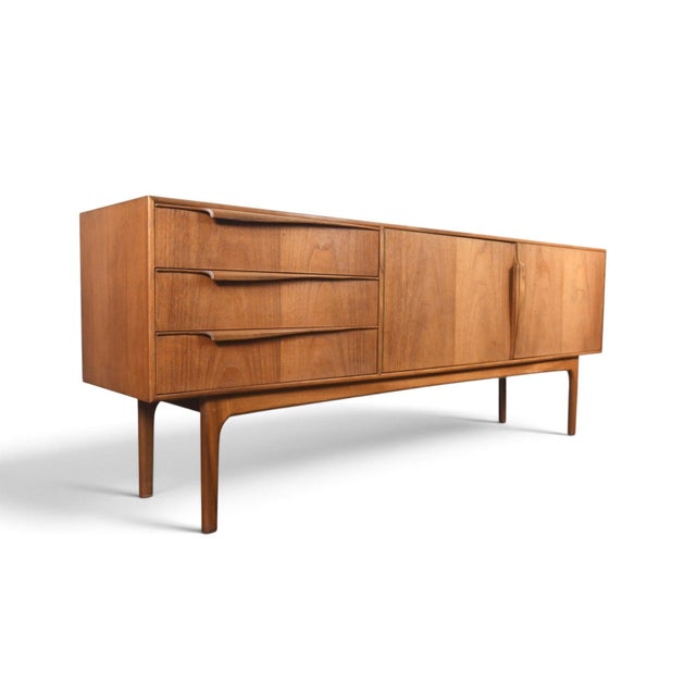 Wood Mid 20th Century Val Rossi Credenza in Teak for A.H. McIntosh For Sale - Image 7 of 10