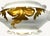 Vintage Walbrzych Poland Gold Rococo Covered Vegetable Bowl Tureen 8" W/Lid For Sale In Dallas - Image 6 of 7