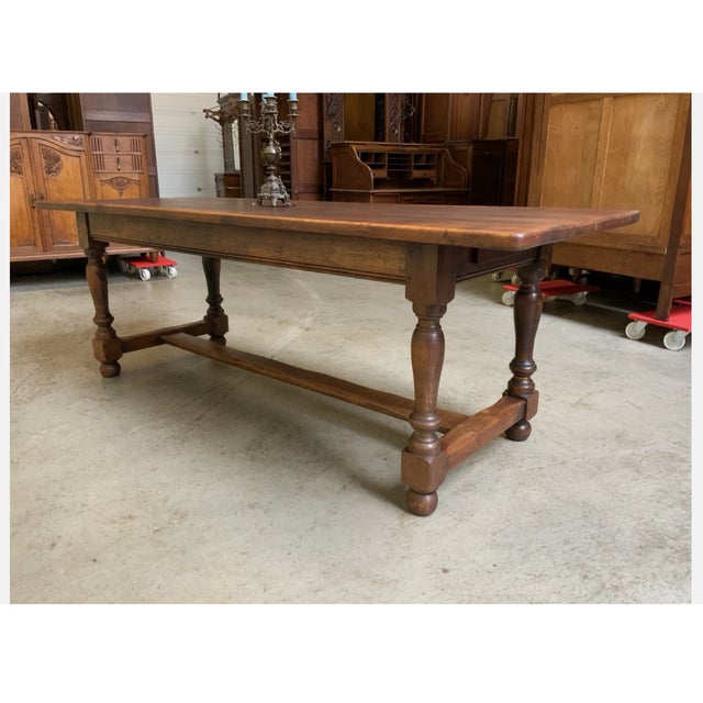 1940s Vintage Monastery Table, 1940 For Sale - Image 5 of 13