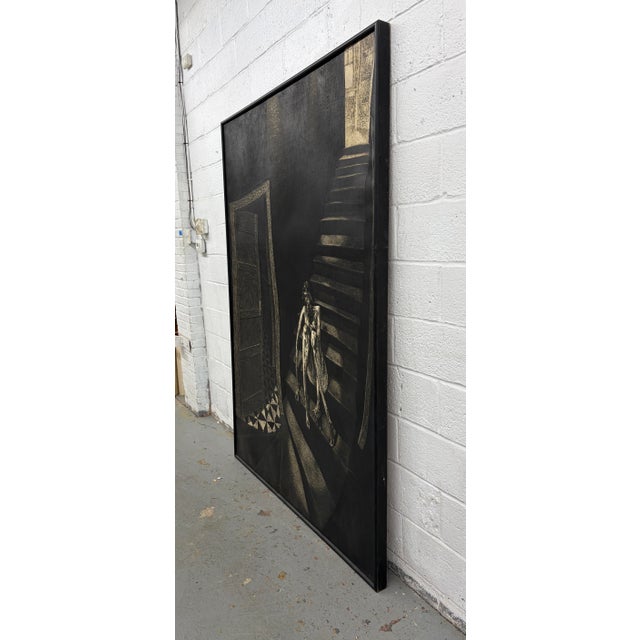 Abstract "If Inbetween" Ink on Paper Drawing by Peter Drake (B. 1957), 1985 For Sale - Image 3 of 11