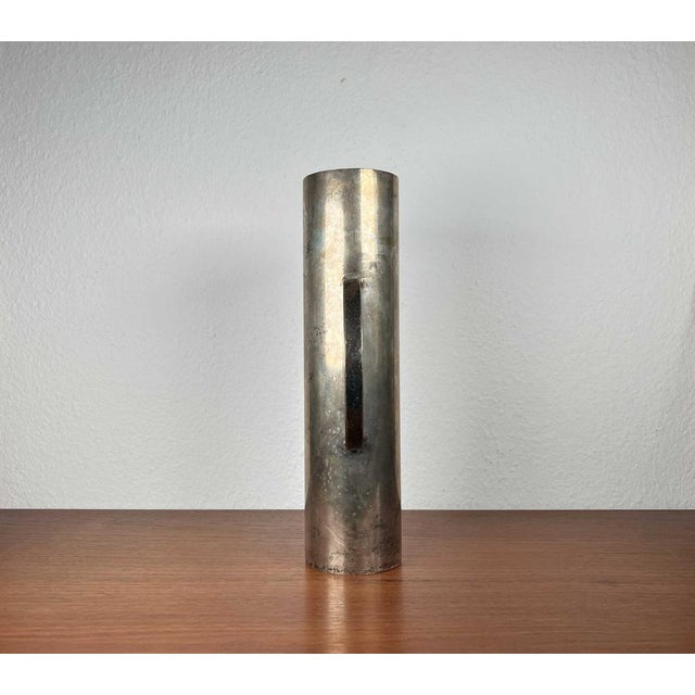 Mid-Century Minimalist Metal Carafe, 1960s For Sale - Image 10 of 18