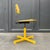 Vintage Yellow Wooden Desk Chair For Sale - Image 17 of 18