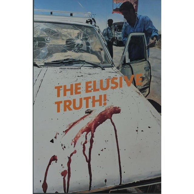 Damien Hirst (1965) The Elusive Truth Original color poster On poster paper, 70 × 100 cm (approx. 27 × 39 inches) Very...