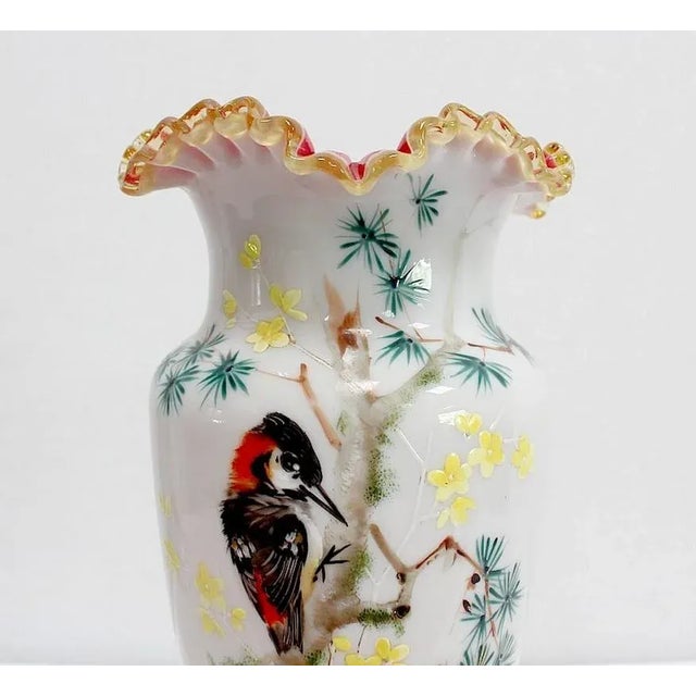 Opaline Vases, 1900s, Set of 2 For Sale - Image 5 of 18