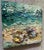 Impressionist Found at the Beach, Original Oil Paintings, Abstract Expressionism, by Van Ness For Sale - Image 3 of 4
