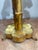 1970s Palm Frond Lamp Gilt-Metal Attributed to Maison Jansen For Sale - Image 5 of 13