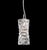 Swarovski Glissando Crystal Mini Pendants, Set of Three For Sale - Image 13 of 13