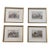 Set of 4 Antique Hand-Colored Pastoral Prints in Gilt Frames For Sale